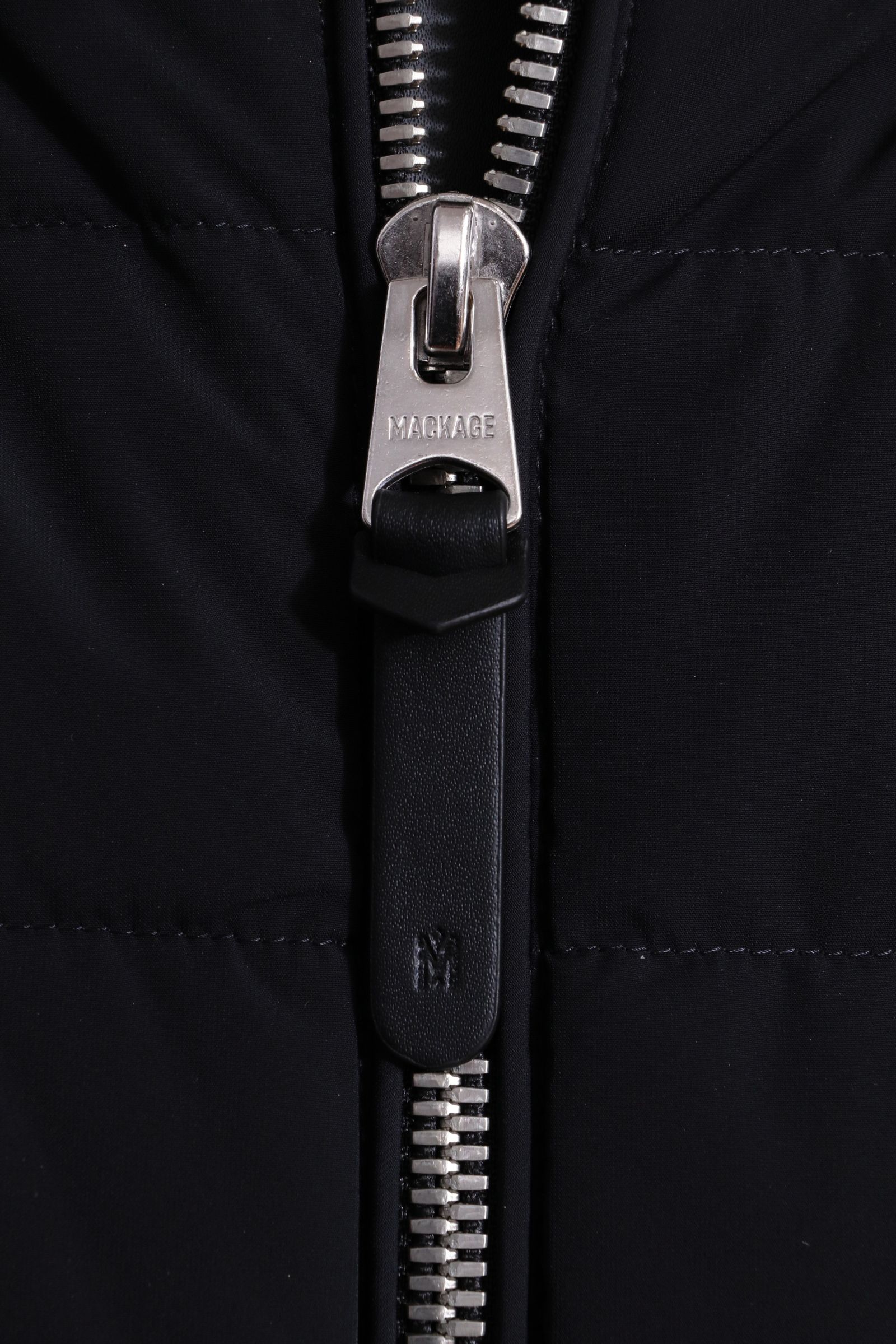 JACK-Z  ストレッチ ナイロンシェル ダウンジャケット / ブラック