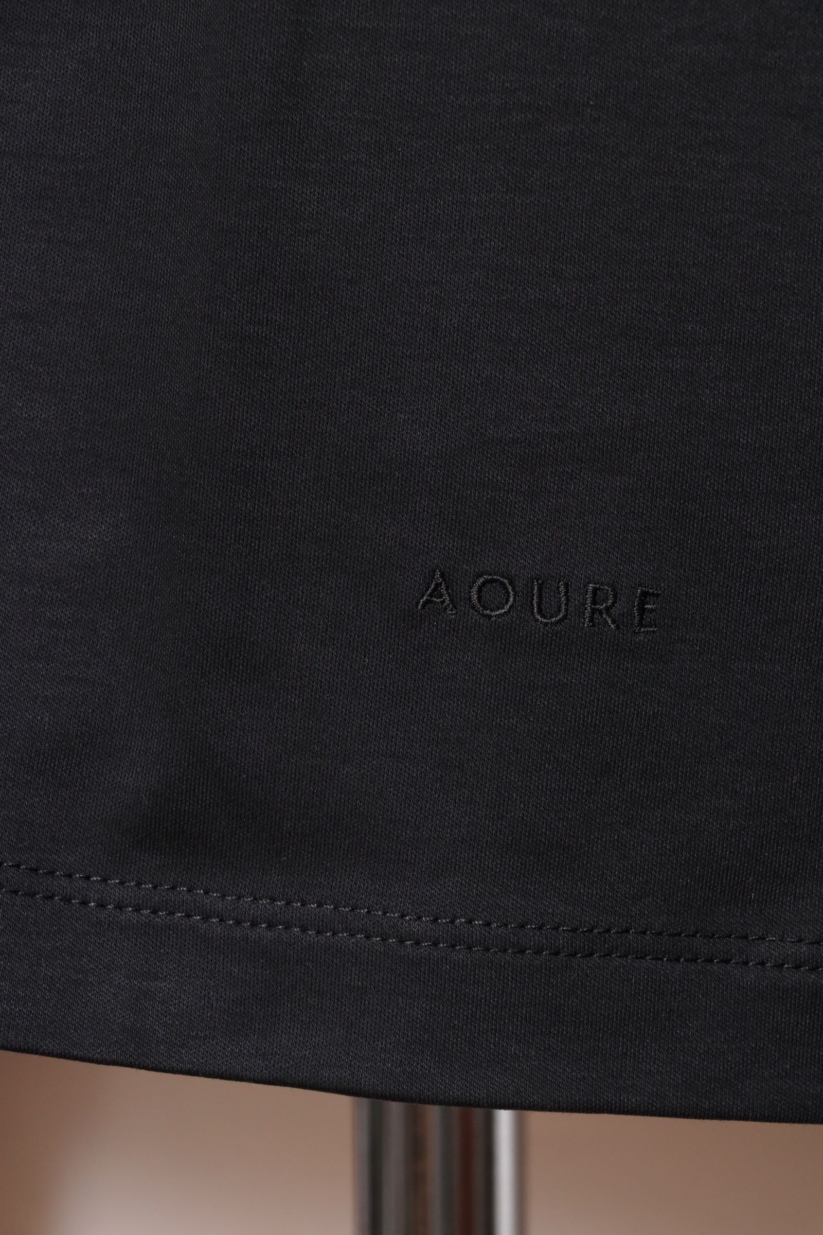 ネコポス対応(385円で発送)/A PACK MULTI FUNCTION  汗ジミ軽減×接触冷感 綿100%Tシャツ/ ブラック