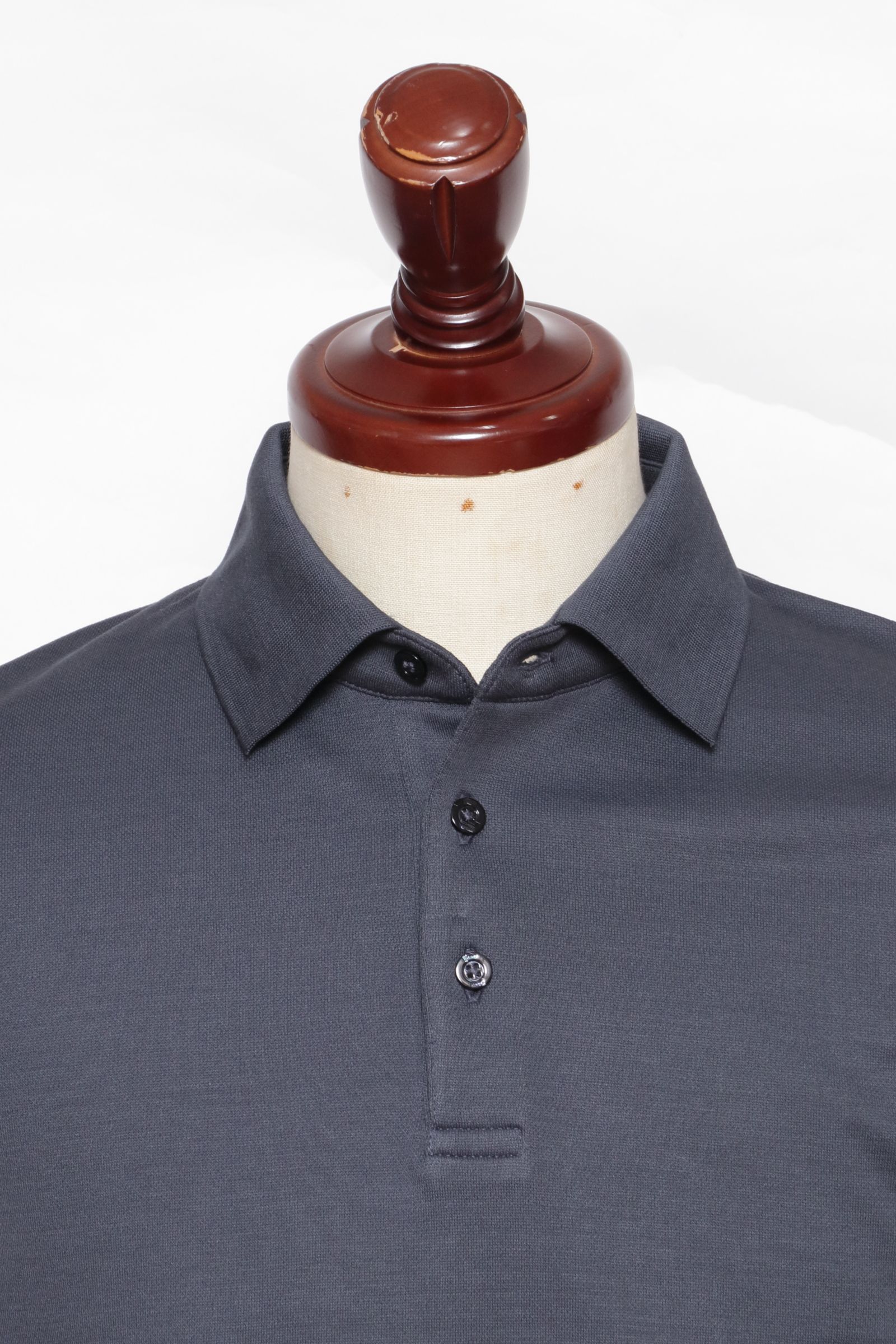 HERNO◆半袖ポロシャツ/42/シルク/BEG/総柄/グレー/ jpl00134u-7730.jpg