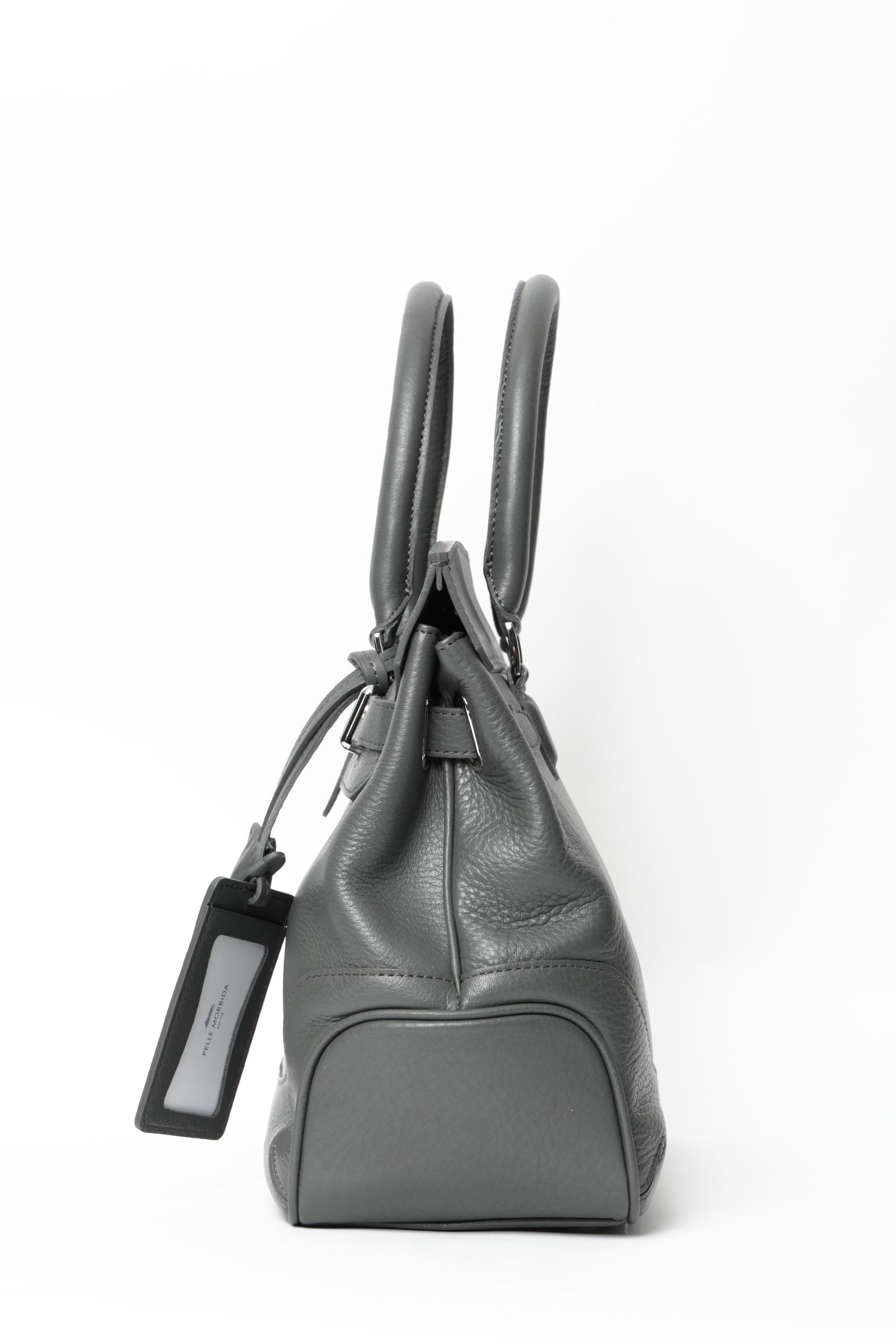 Maiden Voyageシリーズ メイデン ヴォヤージュ ミニ フラップボストンバッグ / チャコールグレー