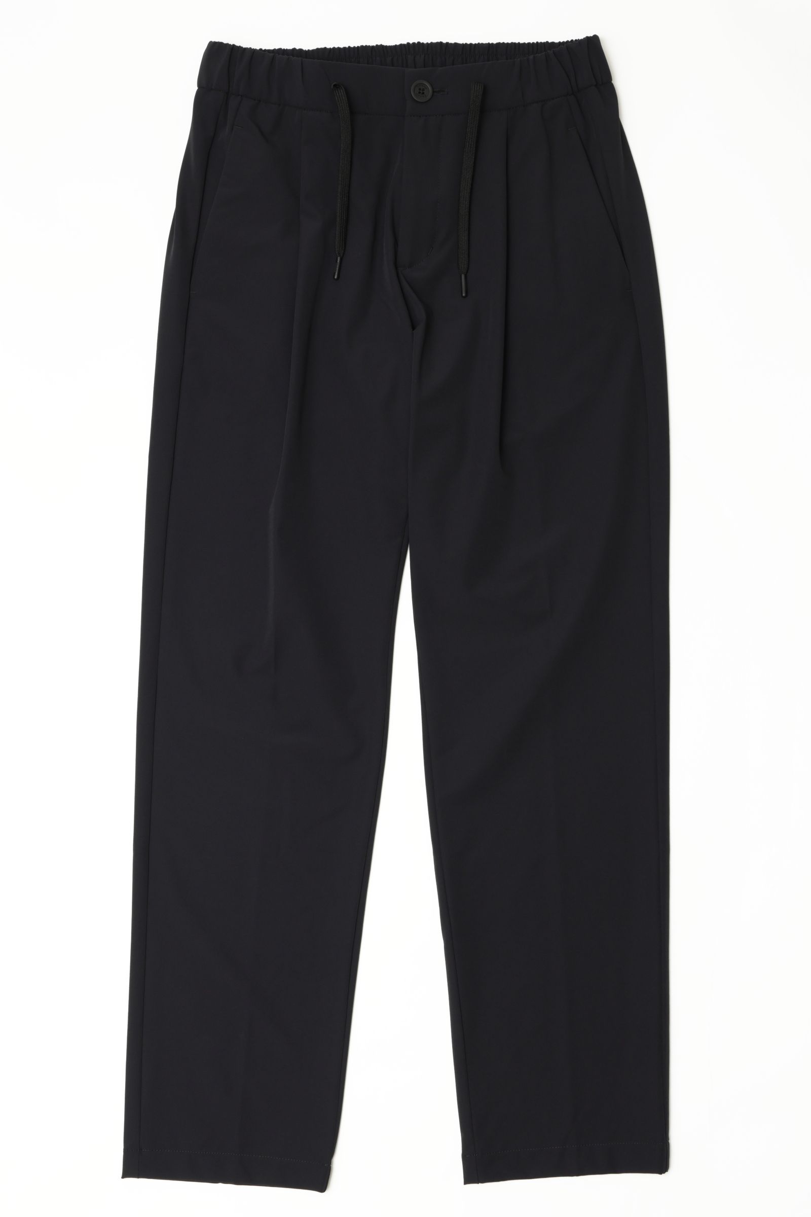 PT000155U FUNCTIONAL WARDROBE  撥水4WAYストレッチ マットナイロン シャーリングイージーパンツ / ブラック 9300