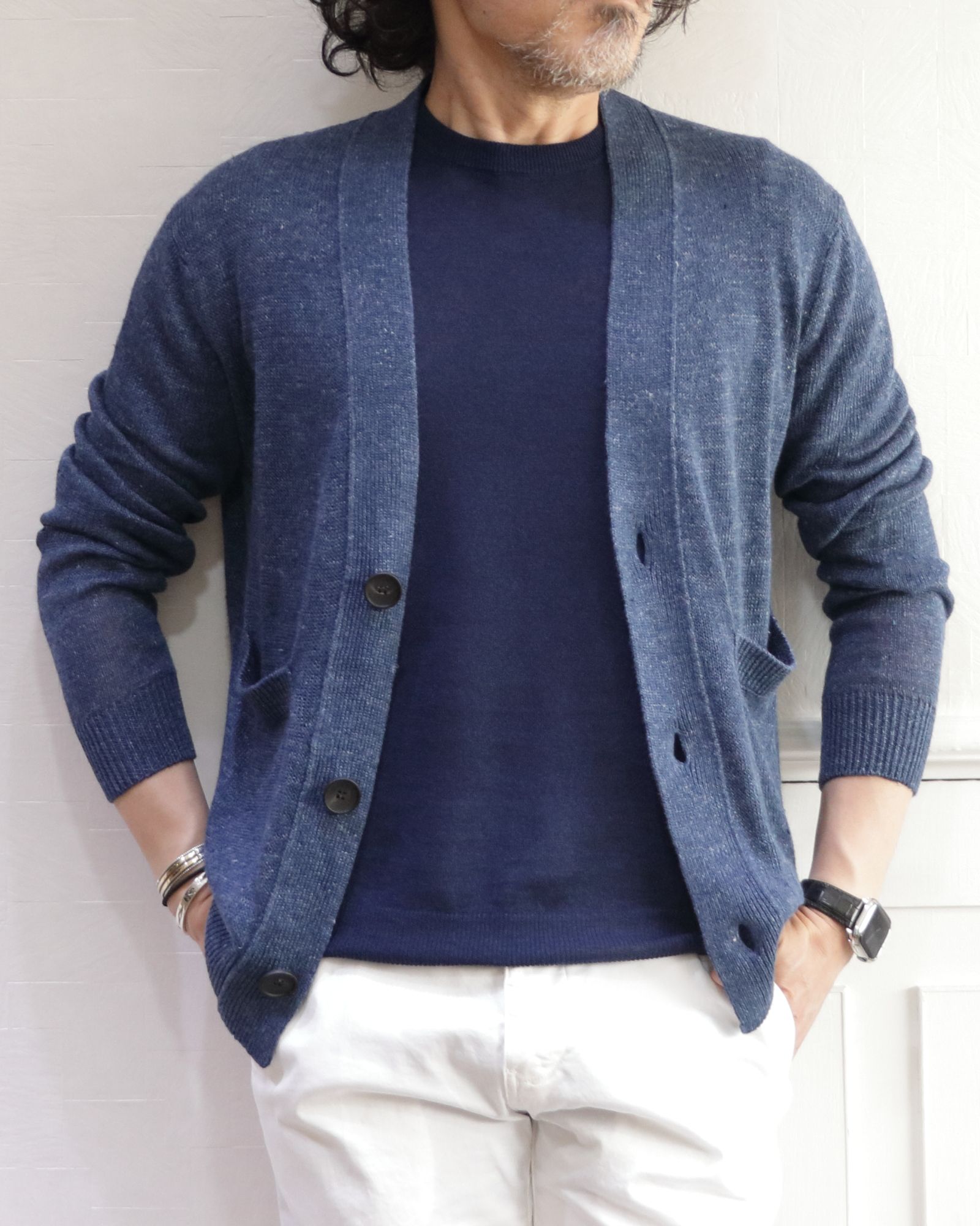 FILIPPO DE LAURENTIIS / フィリッポ デ ローレンティスを使用したネイビースタイリング