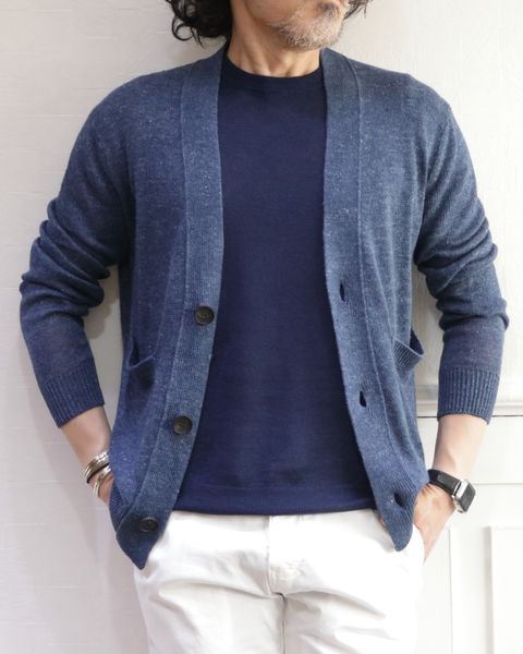 FILIPPO DE LAURENTIIS / フィリッポ デ ローレンティスを使用したネイビースタイリング