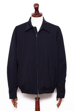 HERNO FLIGHT  撥水ウール調ポリエステル パッカブル ジップブルゾン / ネイビー 9210