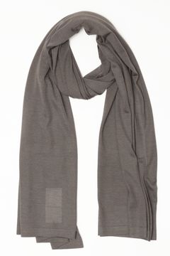 ottimoシリーズ #0440 21G カシミアシルク ラージストール / KHAKI BROWN カーキブラウン
