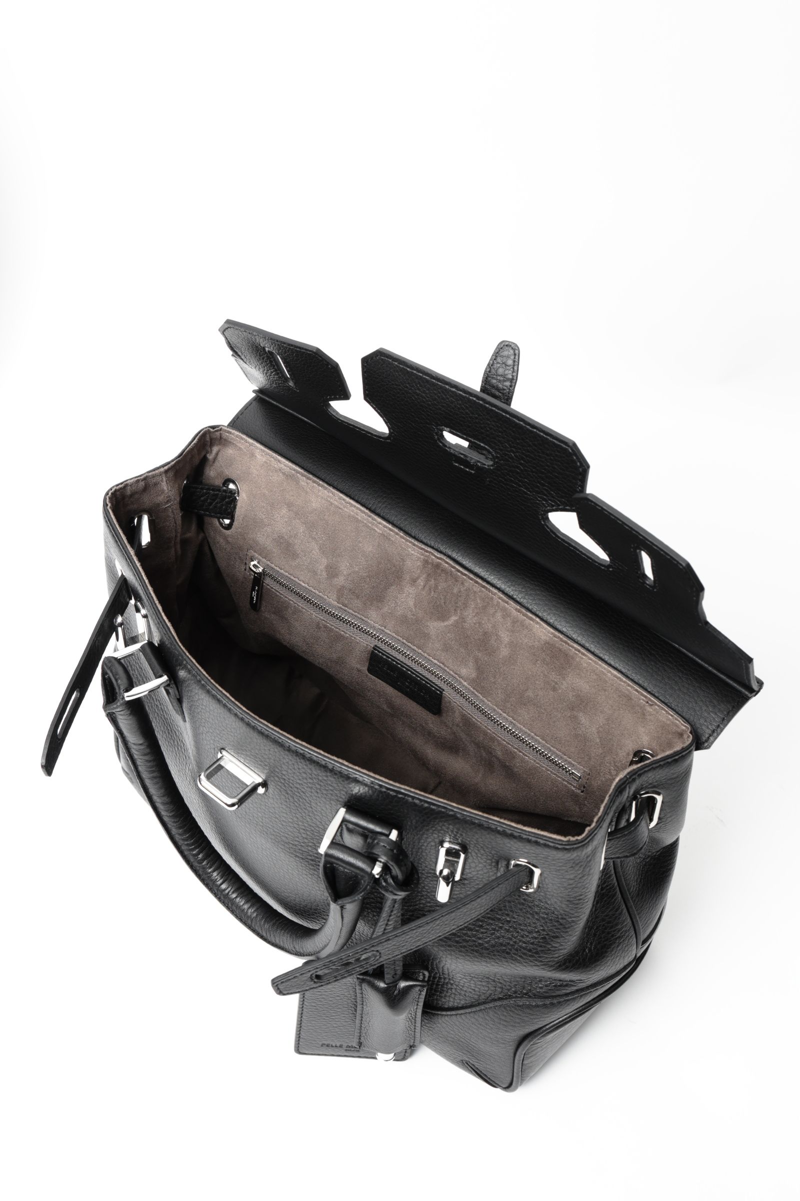 Maiden Voyageシリーズ メイデン ヴォヤージュ ミニ フラップボストンバッグ / ブラック