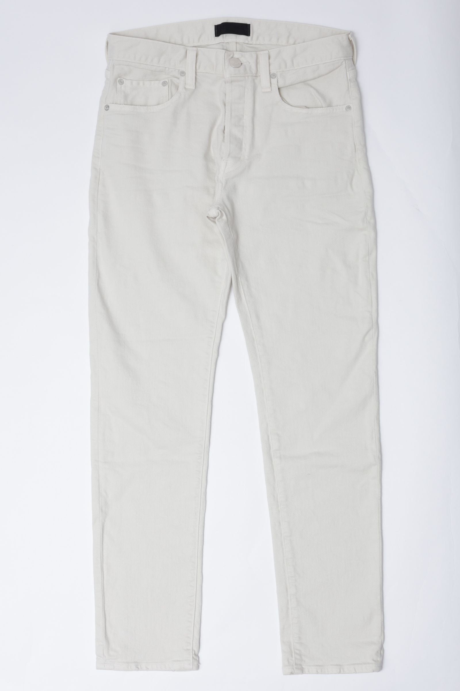 Rhythm ストレッチ スリムテーパード デニムパンツ / ヴィンテージホワイト Vintage White