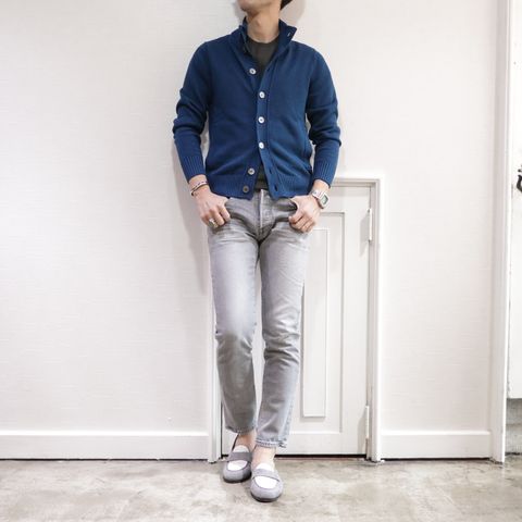 ”ZANONE CHIOTOコットンリネン”を使用した春夏カジュアルコーデ
