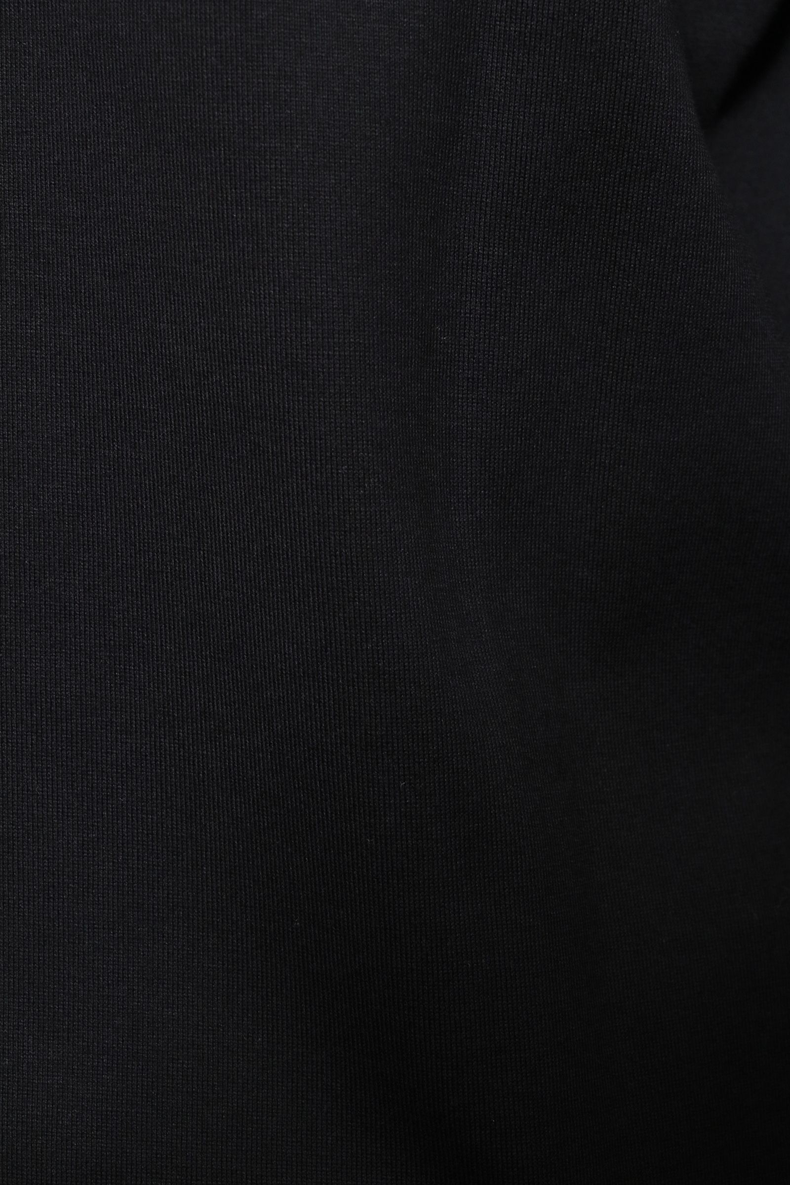 SULE サークルロゴ コットン 長袖Tシャツ / ブラック