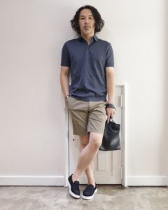 子供っぽくならないショートパンツの着こなし術 ②