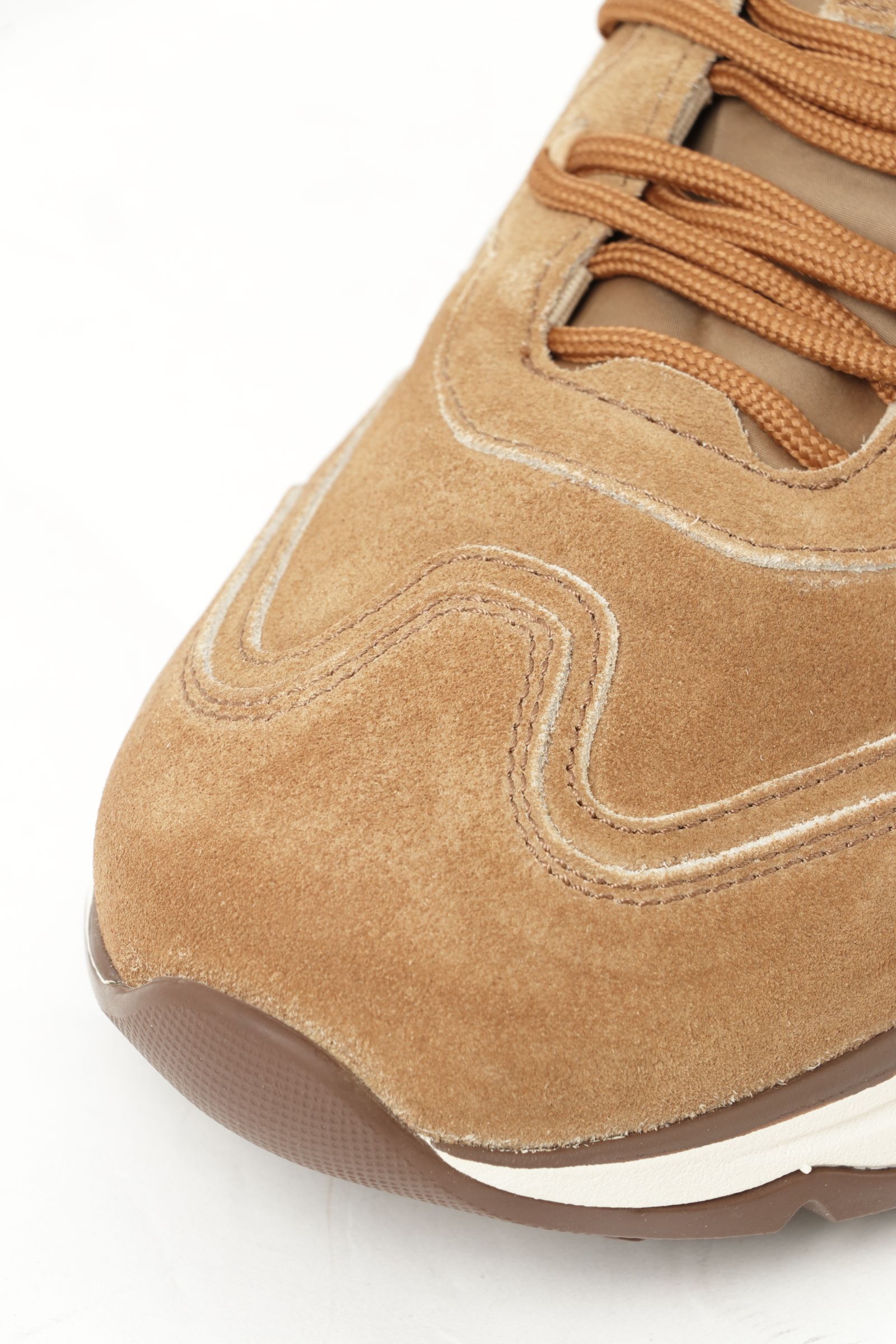 【FUNCTION WARDROBE】SH000050U マッジョーレ スウェード レザー トレイルランシューズ / ブラック 9300