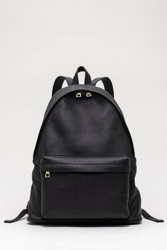 DAY PACK イタリアンキップレザー × 真鍮 バックパック / ブラック