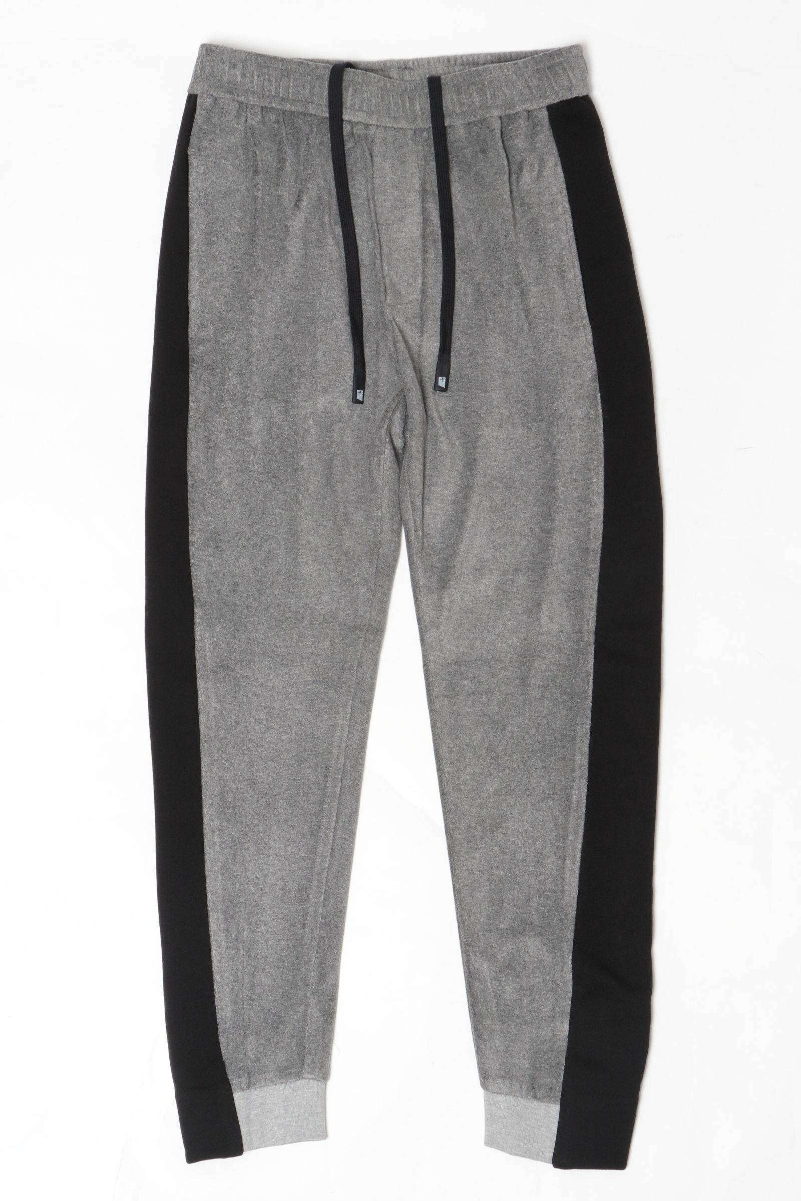 【セットアップあり】MOSI PANTS   ジャージ x パイル 切替え ジョガーパンツ / グレー
