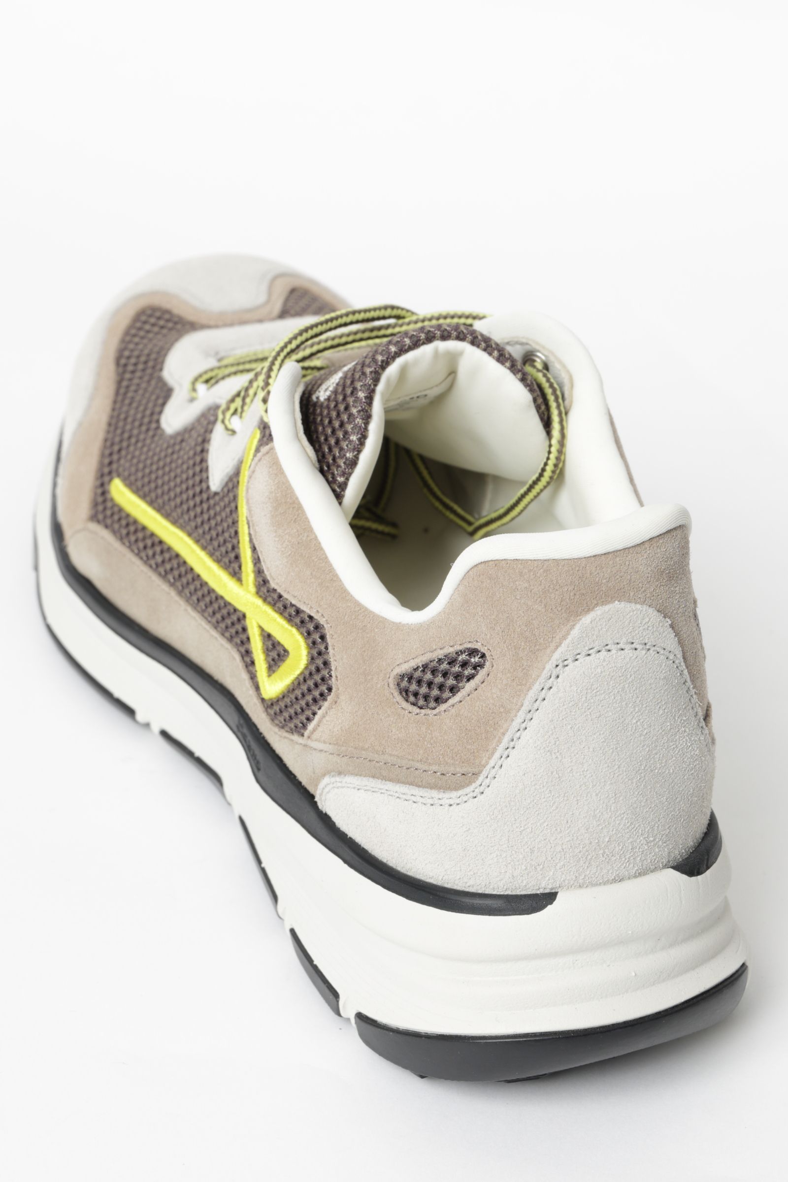 【FUNCTION WARDROBE】SH000050U マッジョーレ メッシュx スエード トレイルランシューズ / ブラウン 7740