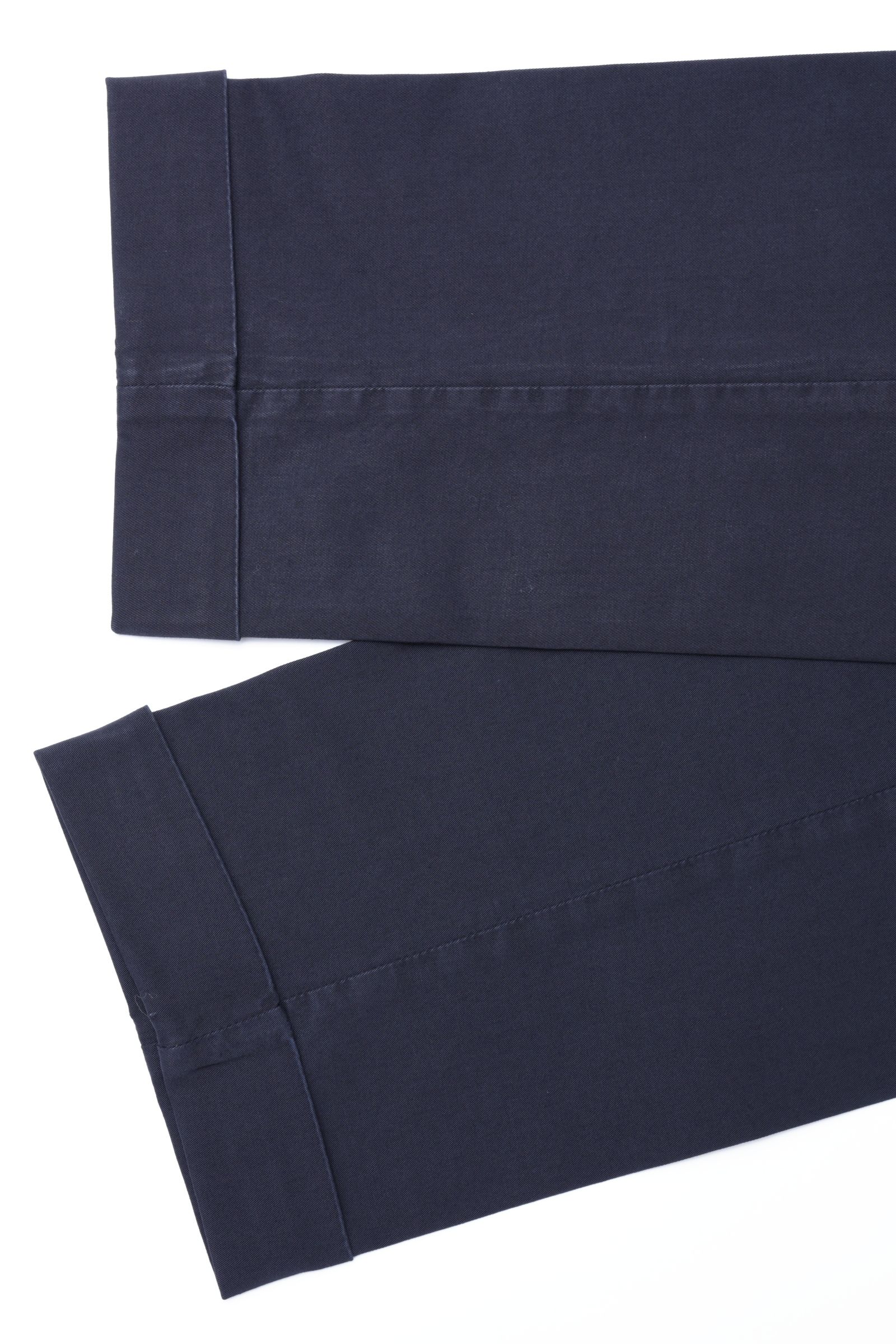 【干場氏モデル】BG07 コットンストレッチ ワンプリーツ テーパードパンツ / ネイビー 0011