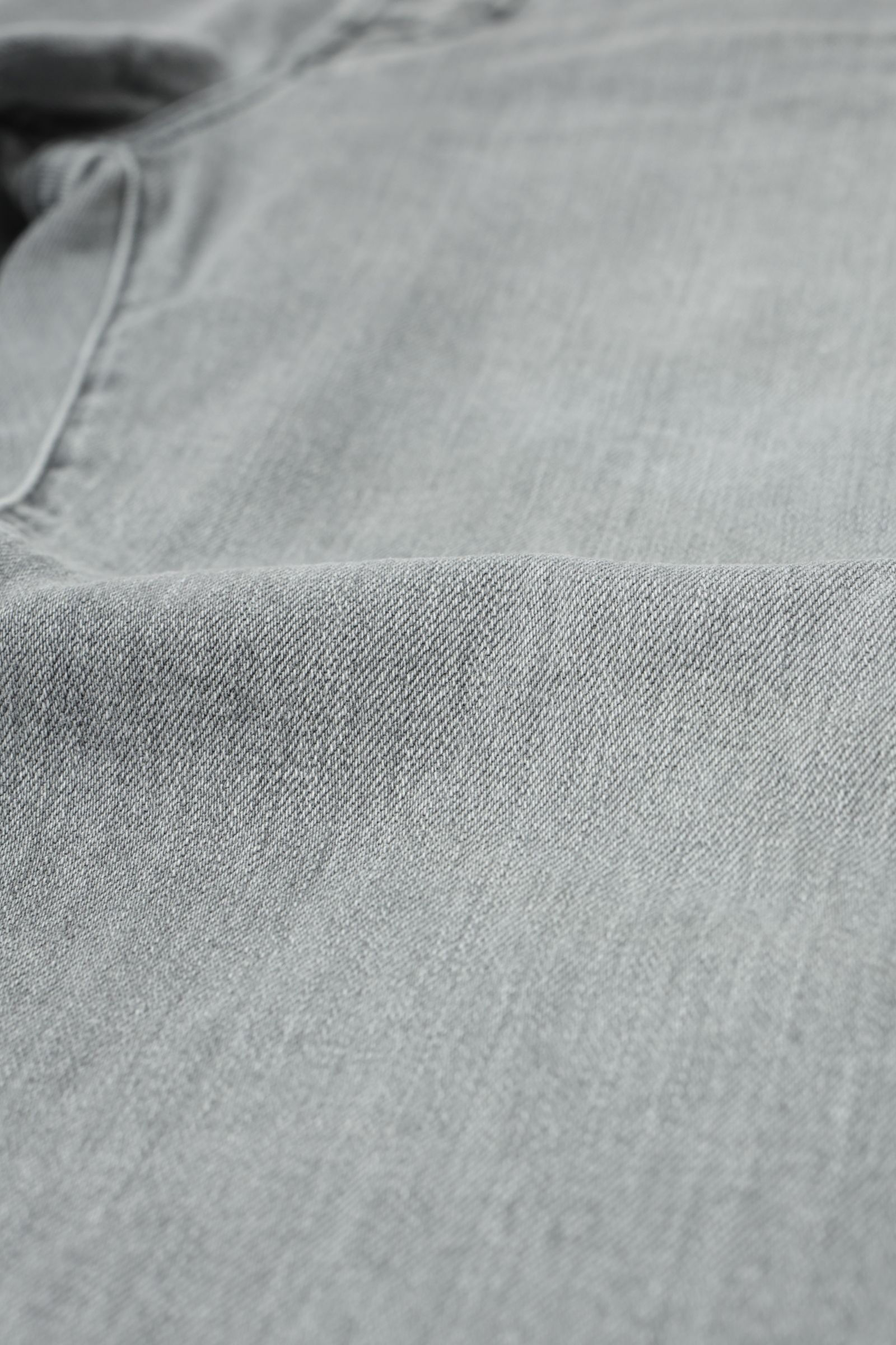 Rhythm+ リズムプラス ストレッチ スリム テーパード アンクル デニムパンツ / Kita Vintage Lt.Grey ライトグレー