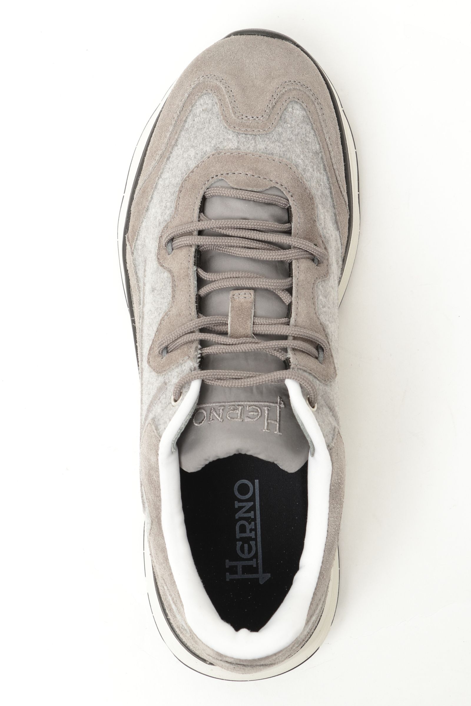 【FUNCTION WARDROBE】SH000050U マッジョーレ スウェード x メルトン トレイルランシューズ / ブラック 9300