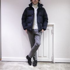 HERNO - ヘルノ ダウンジャケットを使用した大人カジュアルスタイル