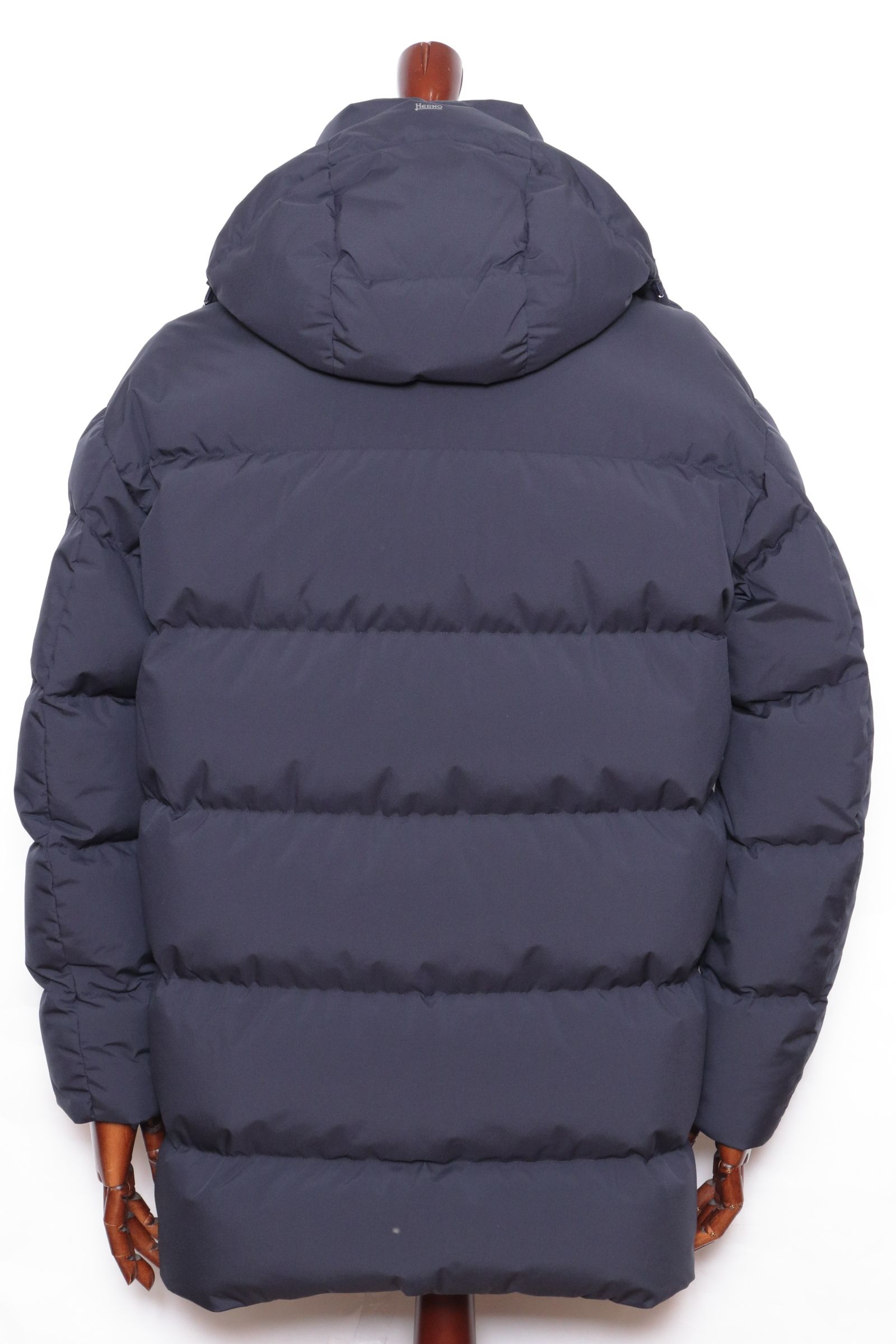 【FUNCTIONAL WARDROBE】 PI001292U  2レイヤーダウンフーディーコート / ネイビー 9201