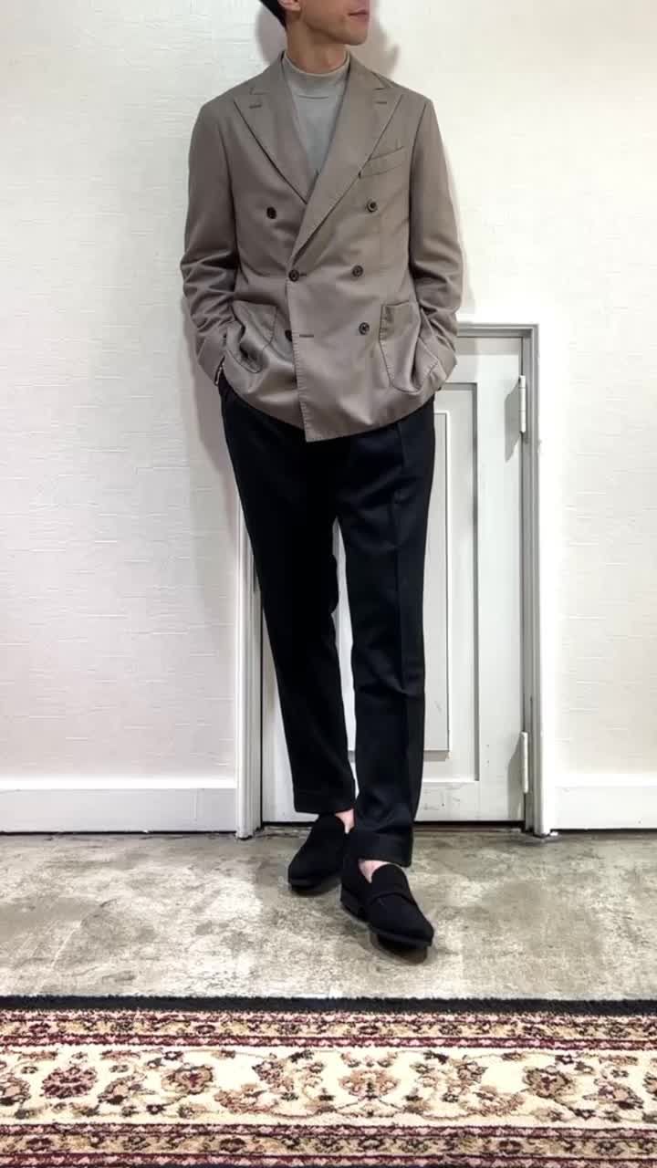 極美品◎ボリオリ　テーラードジャケット　アンコン　COAT ウォッシュドツイル ボリオリのジャケット