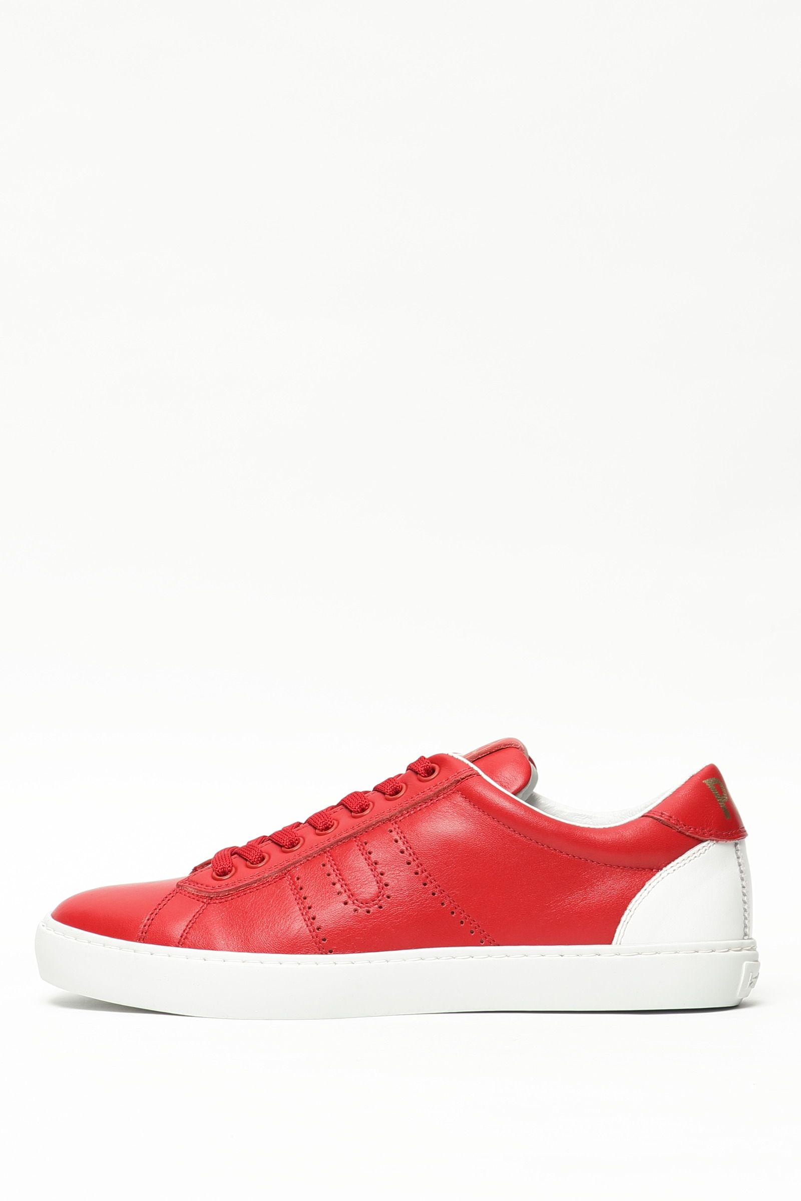 OPL1 カーフレザー スニーカー / レッド【M3.com 掲載商品】