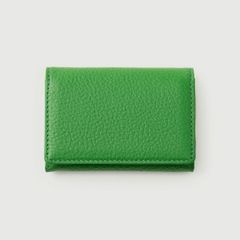 牛革シュリンクレザー 名刺入れ / グリーン
