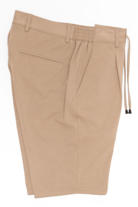 MAGNIFICO A3573 ニューウオッシャブルジャージー  イージーショートパンツ / キャメル