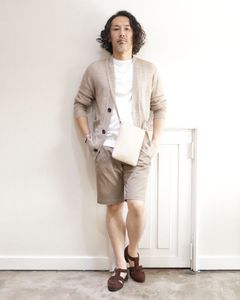 PT TORINO ショートパンツを使用した大人サマーコーデ