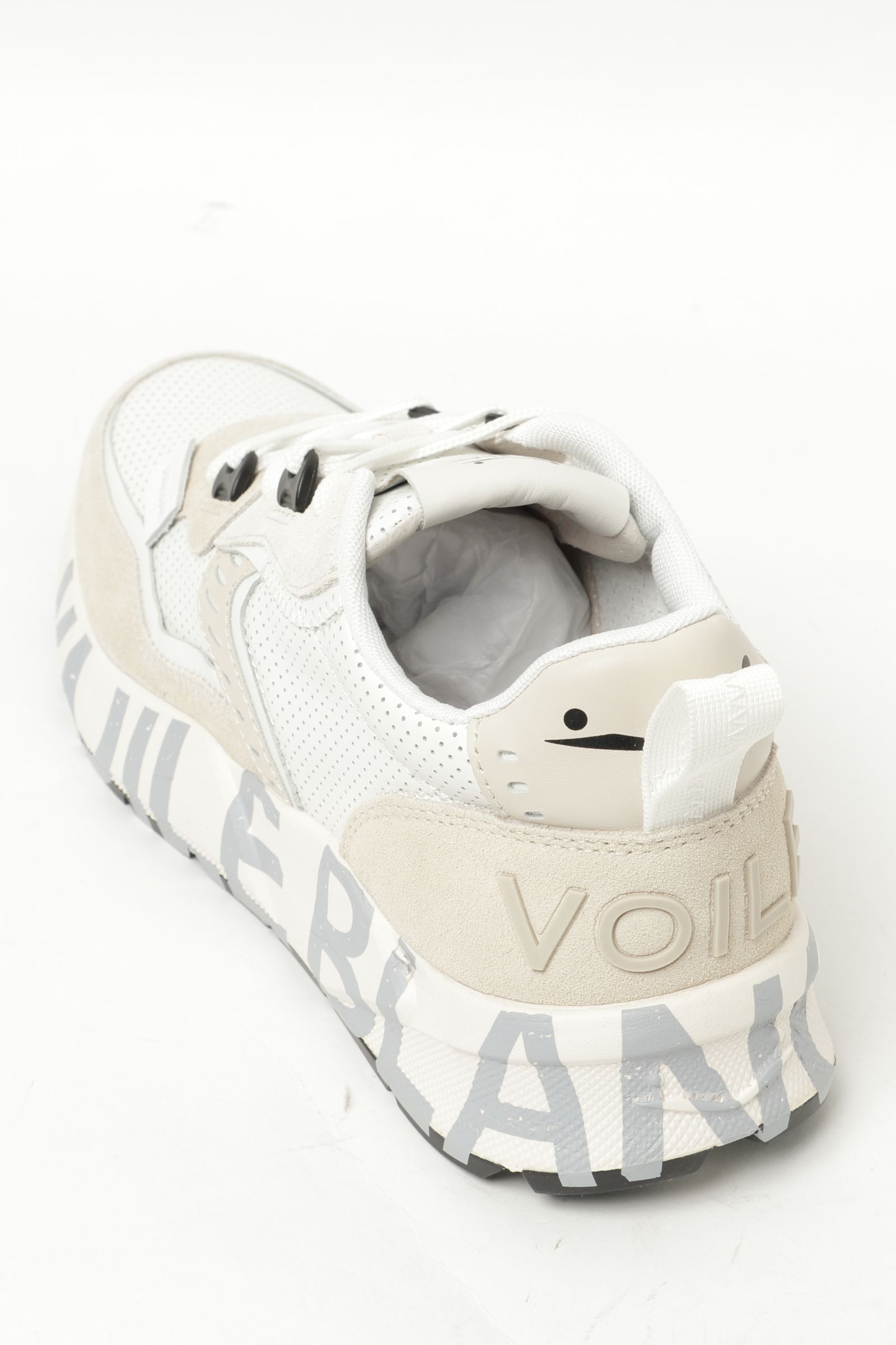 【VOILE BLANCHE】CLUB 01 レザー スニーカー VOILE BLANCHE - CLUB 01 パンチングレザー スニーカー