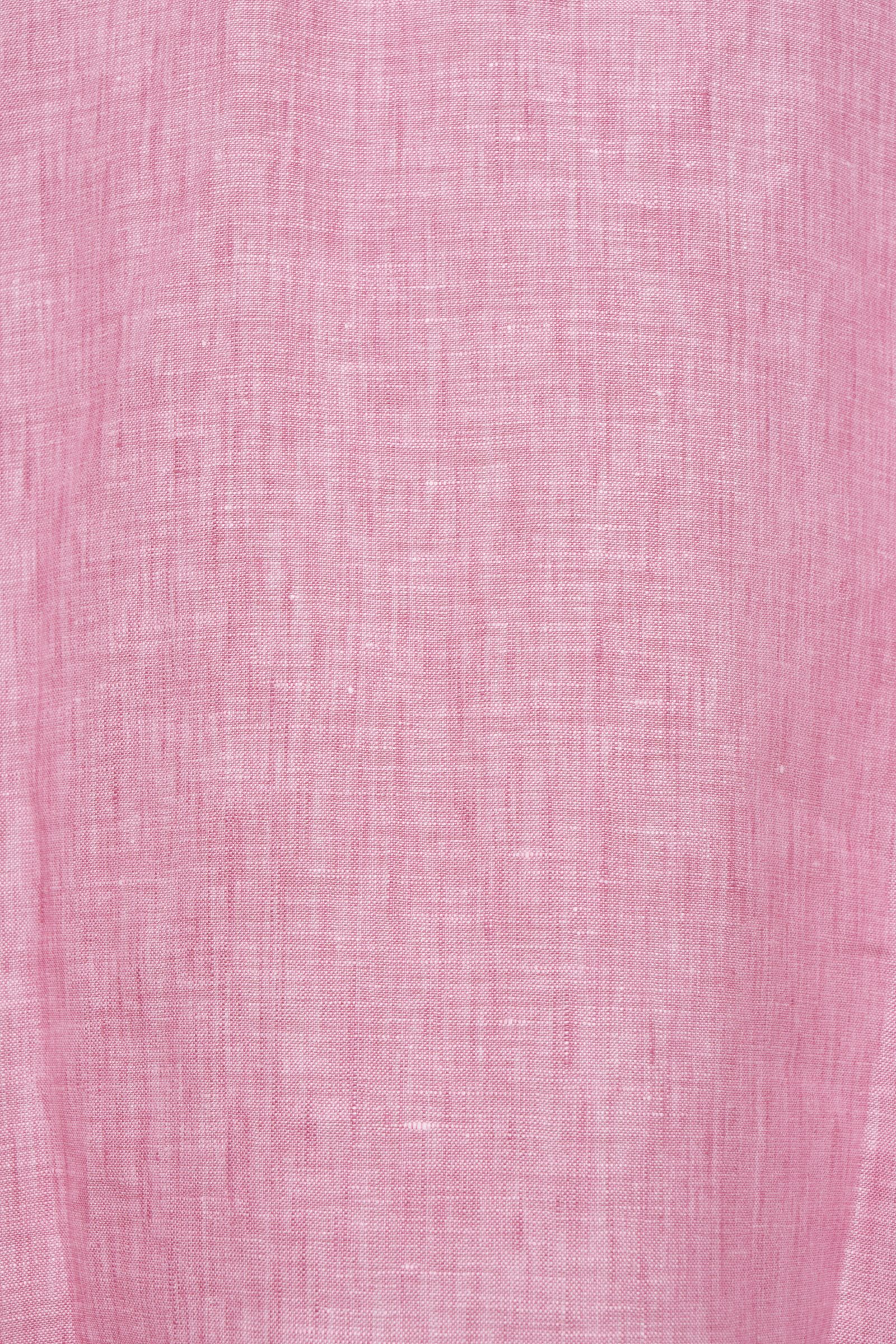 ALBINI LINEN POOL SIDE SHIRT アルビニ社 リネン カプリシャツ / ピンク