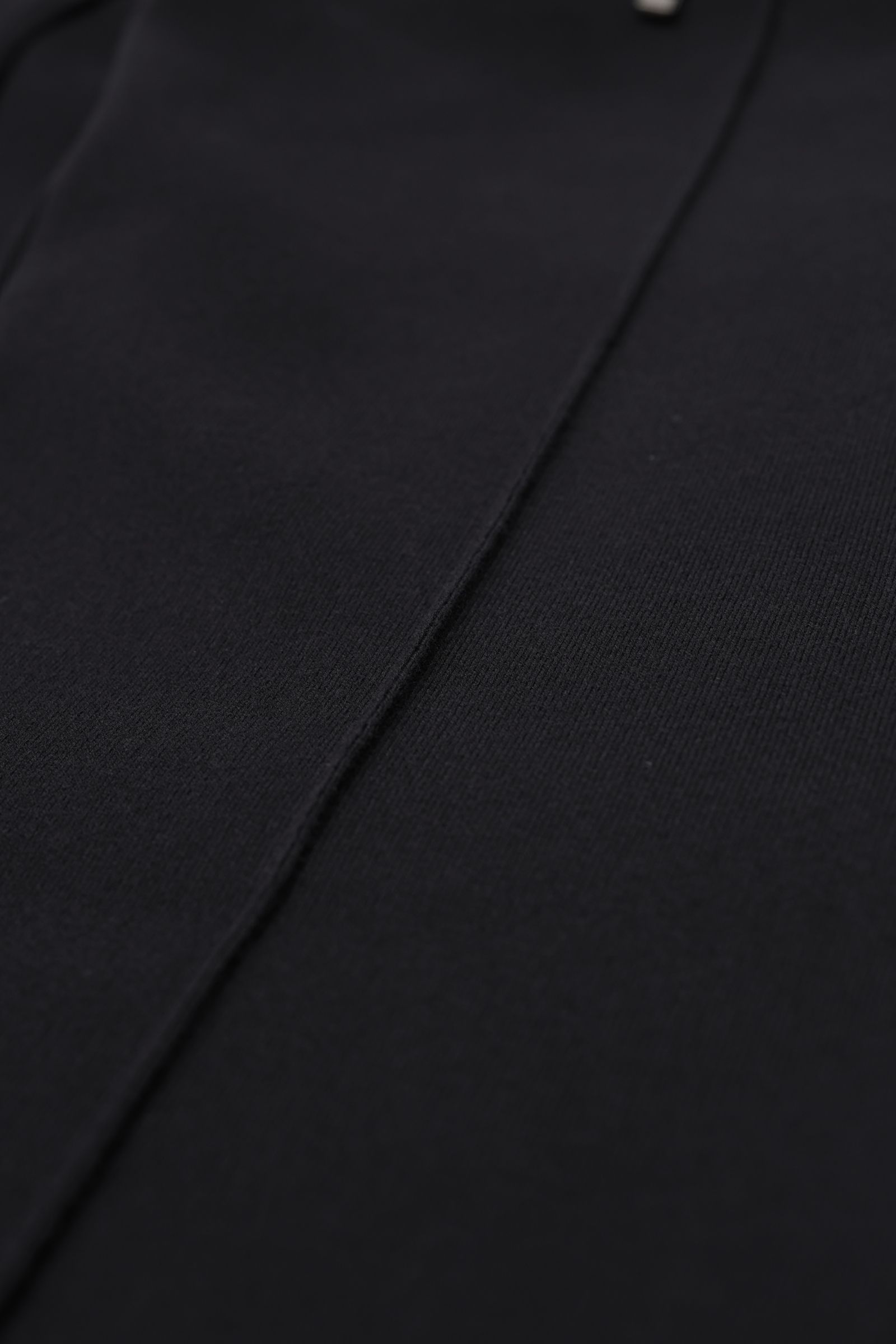 【セットアップあり】arteccoシリーズ #0430 コットン ニット 永久クリース ジョガーパンツ / Black ブラック