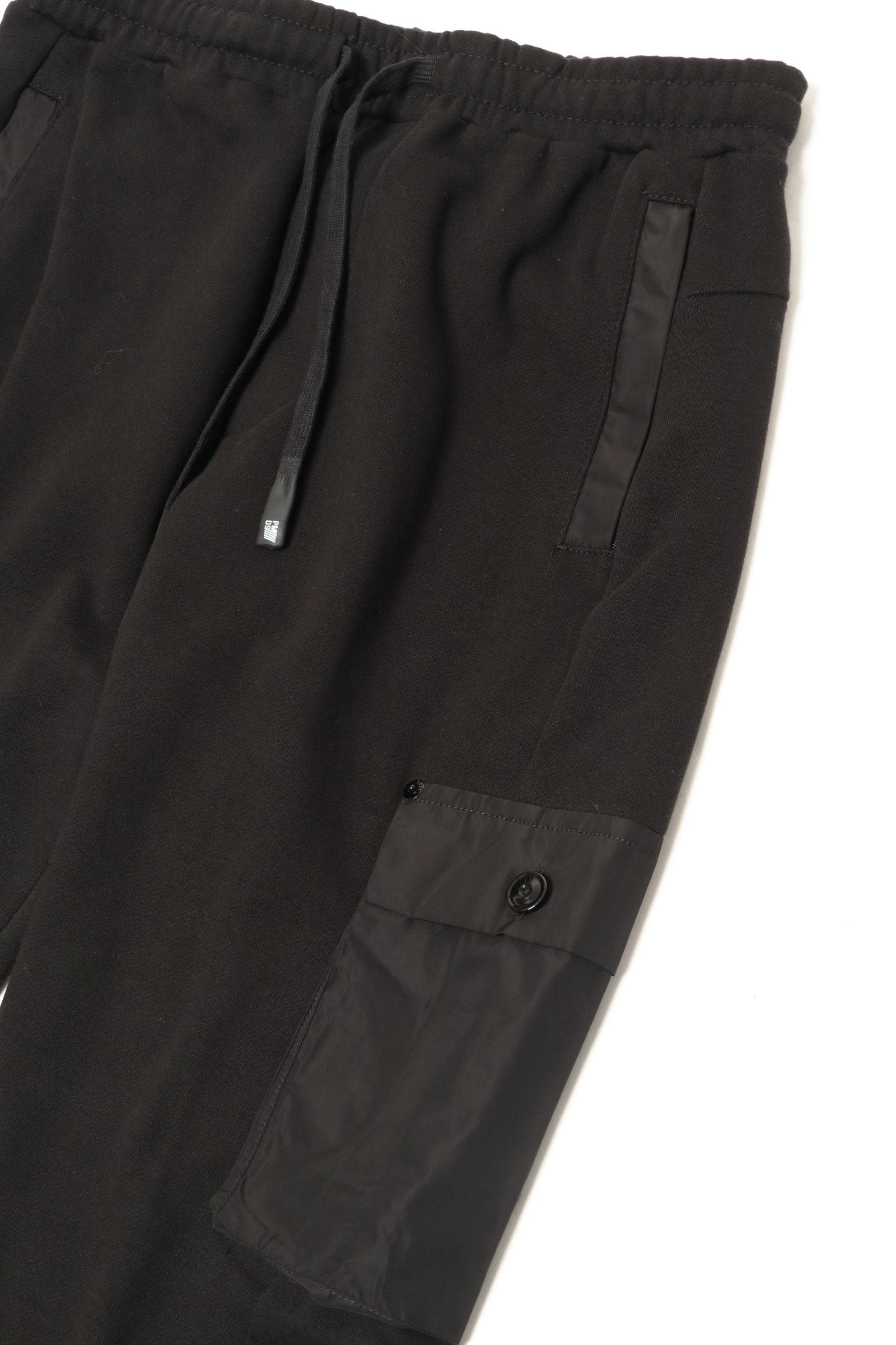 【セットアップあり】UMAREX PANTS   スウェット カーゴ ジョガーパンツ / ブラック