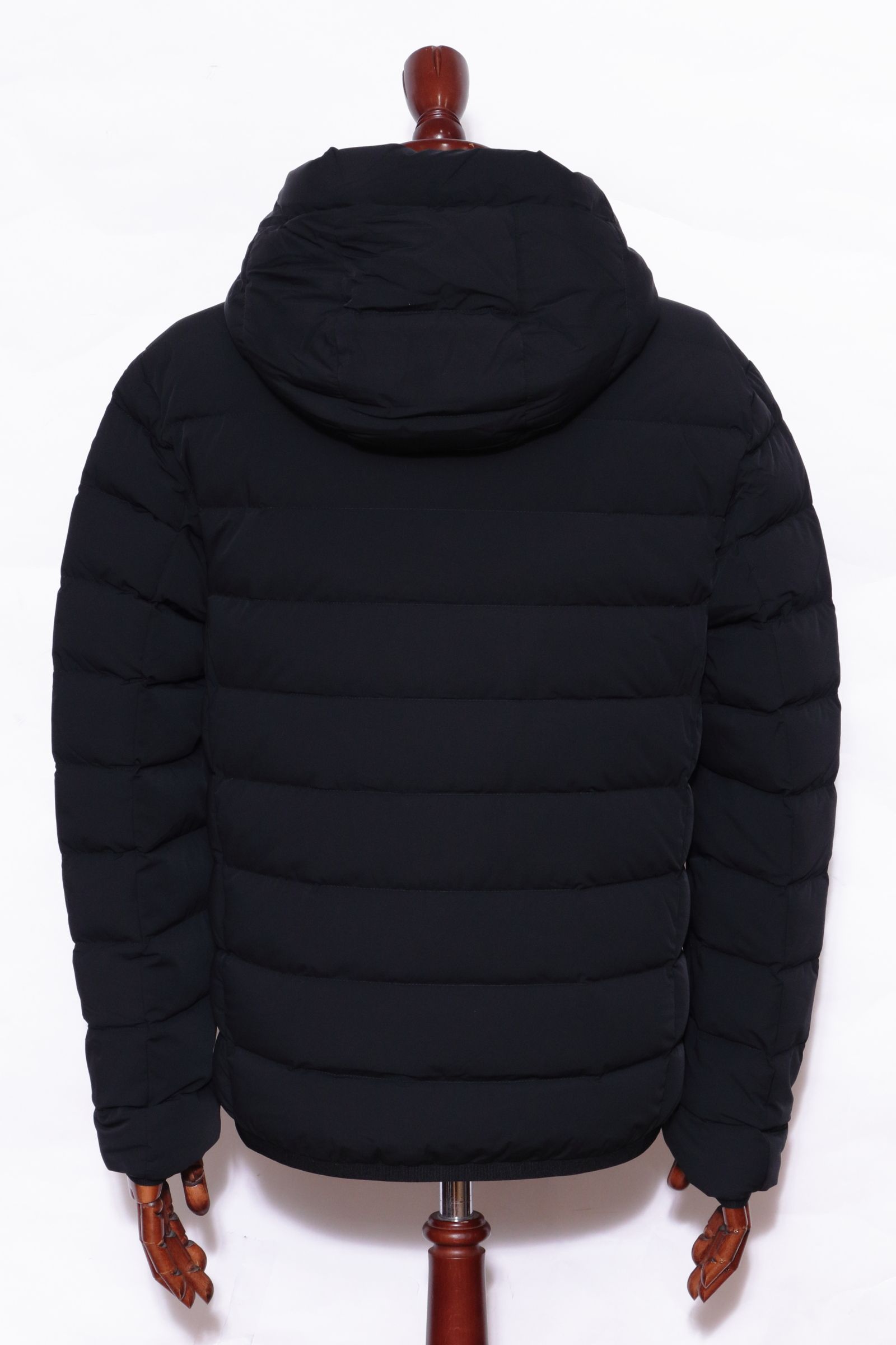 JACK-Z  ストレッチ ナイロンシェル ダウンジャケット / ブラック