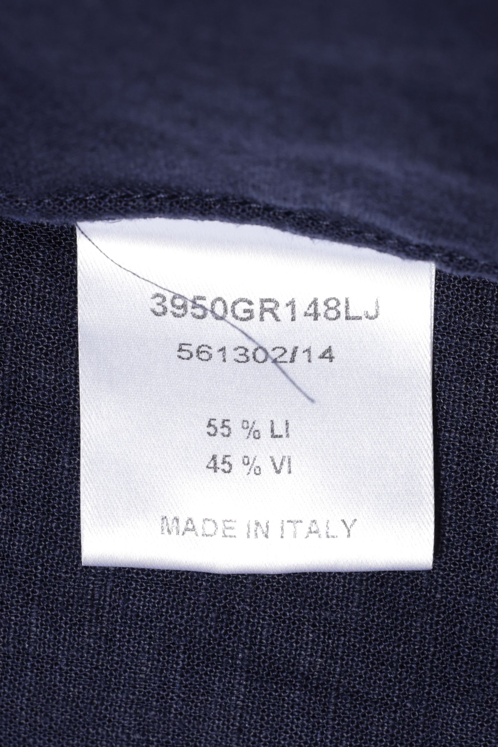 GR148LJ ヴィスコースリネン オープンカラー 半袖シャツ / ネイビー