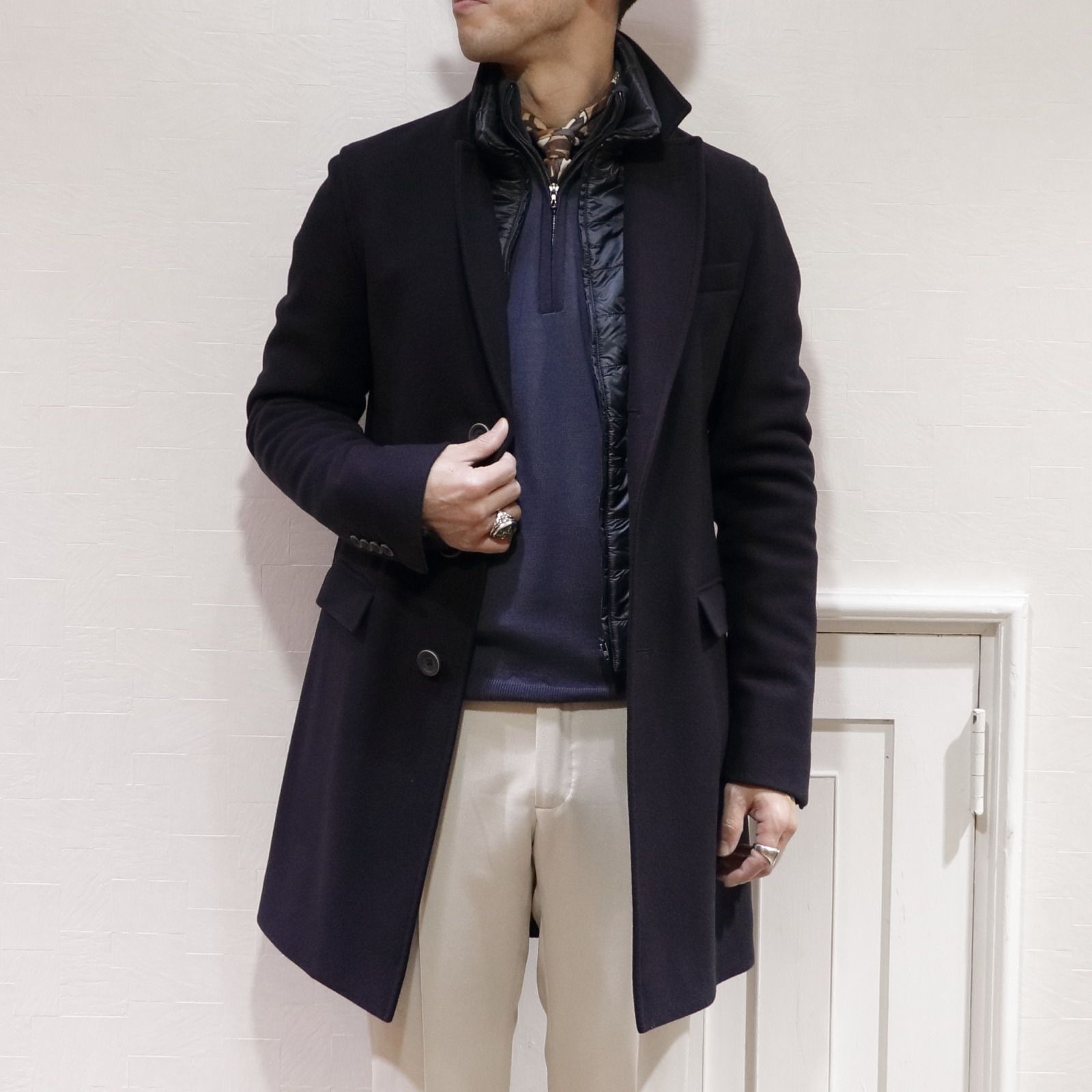 HERNO ダウンジャケット ダウン IL CAPPOTTO DOWN CHESTER COAT