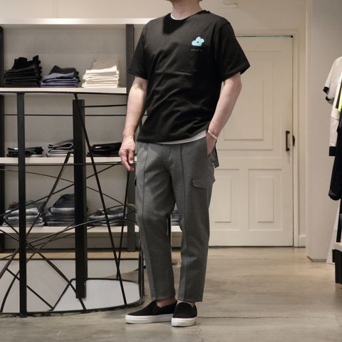 LARDINI ポケTを使用した”大人のワンポイントTコーデ”