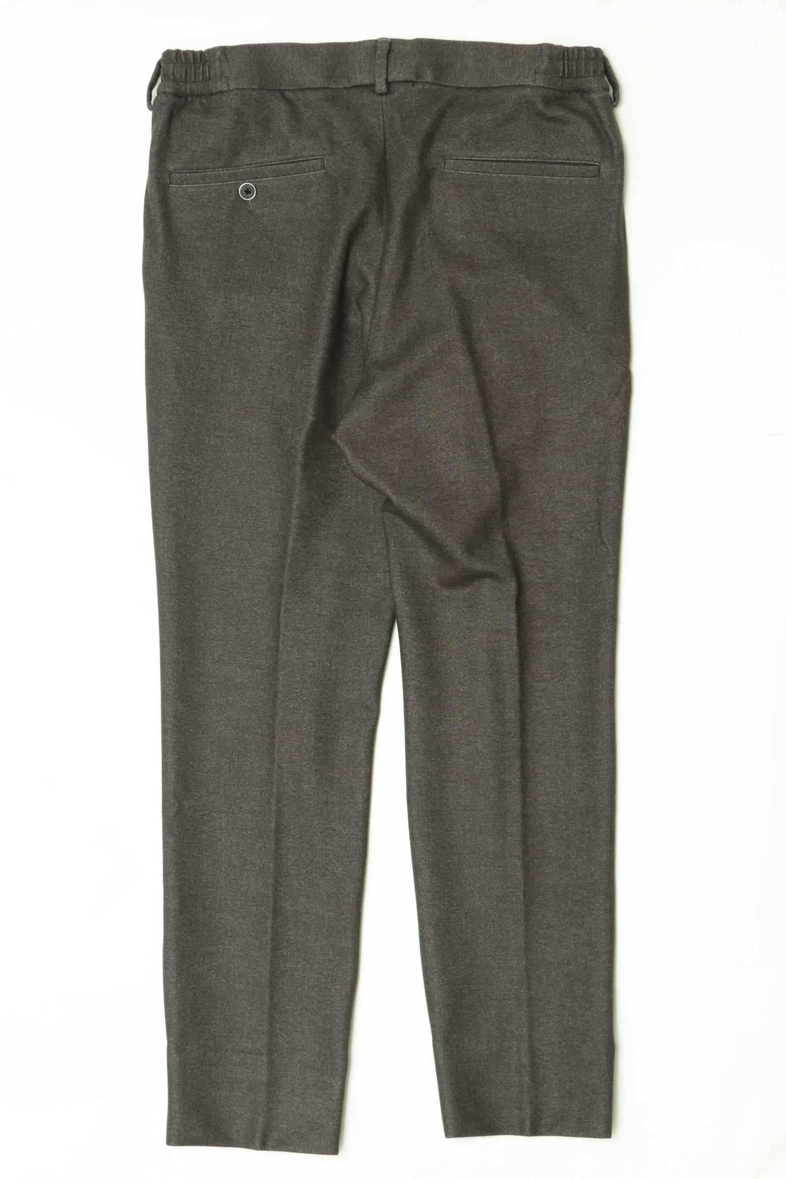 【セットアップあり】"THE FIRST CLASS" CERVINO ウォームジャージ 1プリーツ テーパード イージースラックス / KKI カーキ