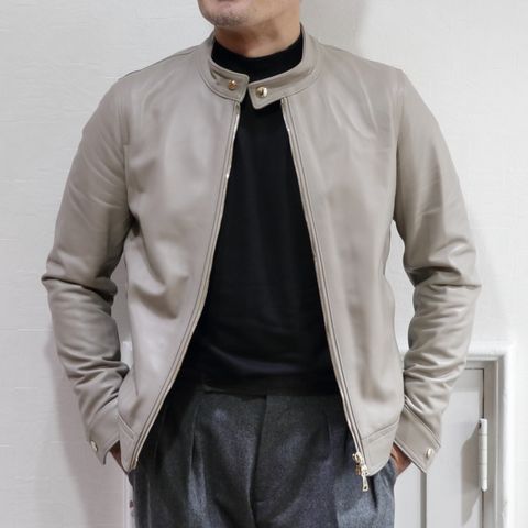 "EMMETI"ライダースJURIを使用した秋スタイル