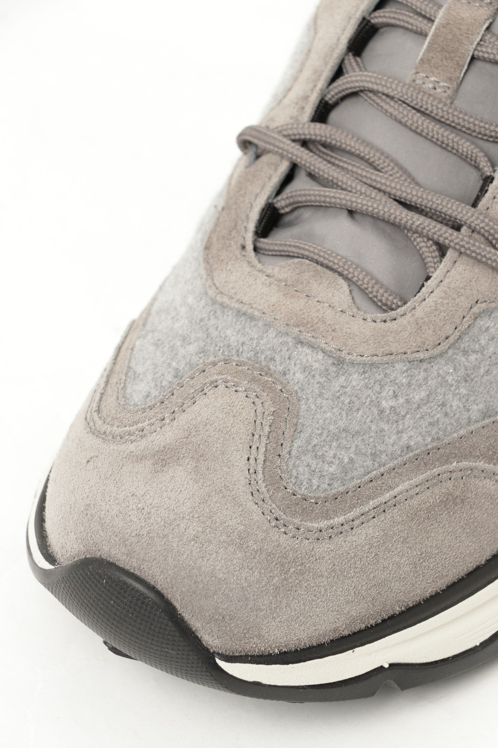 【FUNCTION WARDROBE】SH000050U マッジョーレ スウェード x メルトン トレイルランシューズ / ブラック 9300