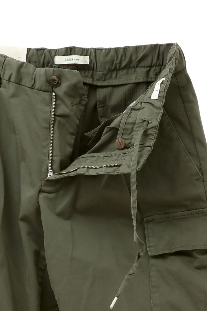 【干場さん別注】 NEWPORT ガーメントダイコットン カーゴショーツ  / カーキ