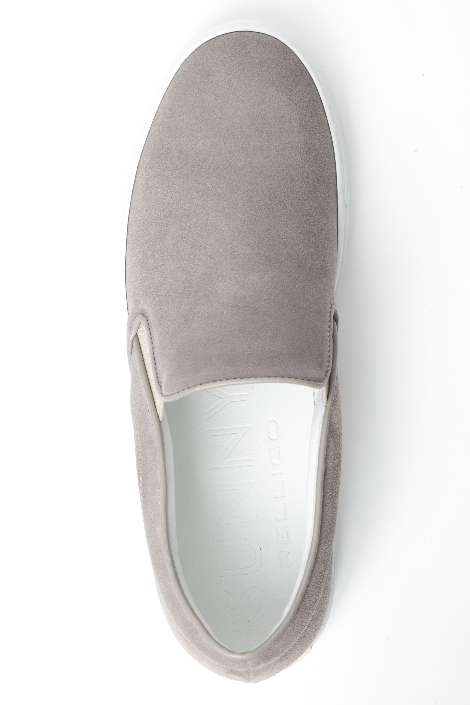 GIOIA シングルソール スウェード スリッポン スニーカー / TAUPE トープ