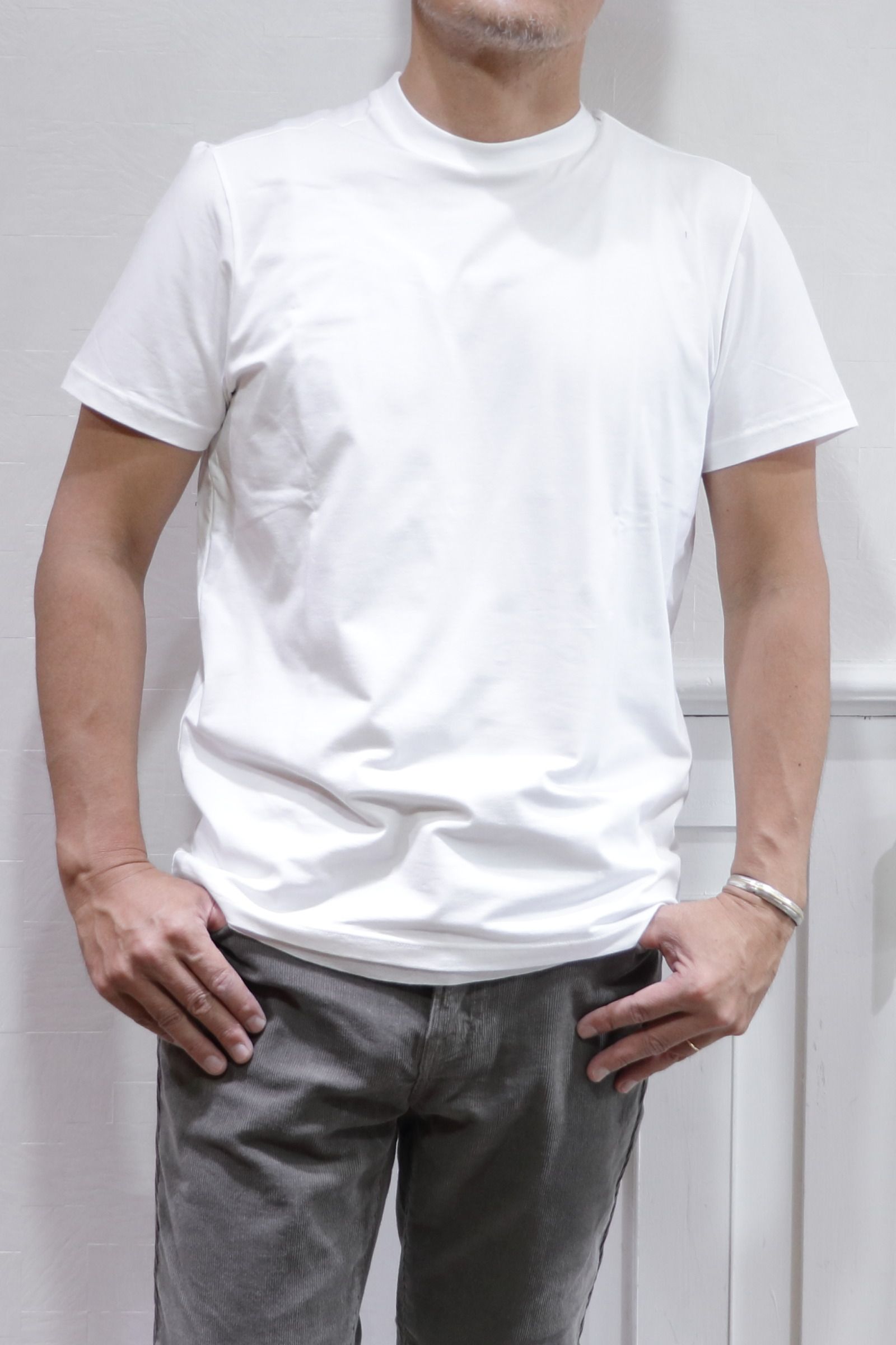 ピマコットン 半袖  Tシャツ / ホワイト