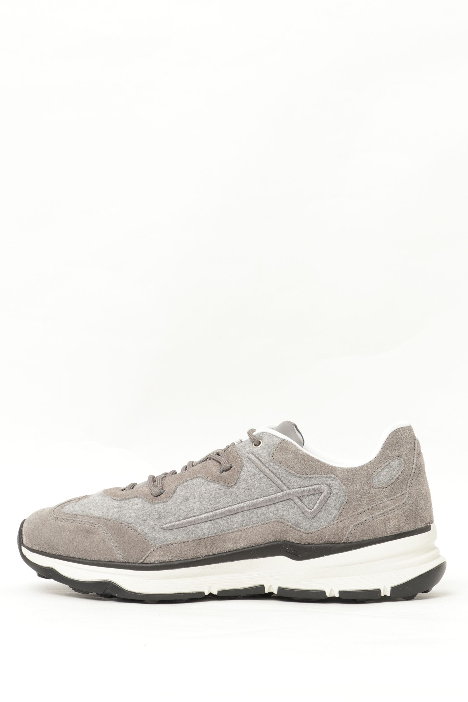 【FUNCTION WARDROBE】SH000050U マッジョーレ スウェード x メルトン トレイルランシューズ / ブラック 9300