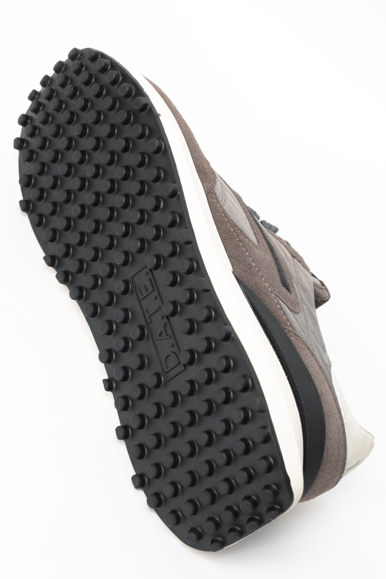 ATHLETA WAX GRAY ナイロン × スウェード ランシュータイプ スニーカー / グレー