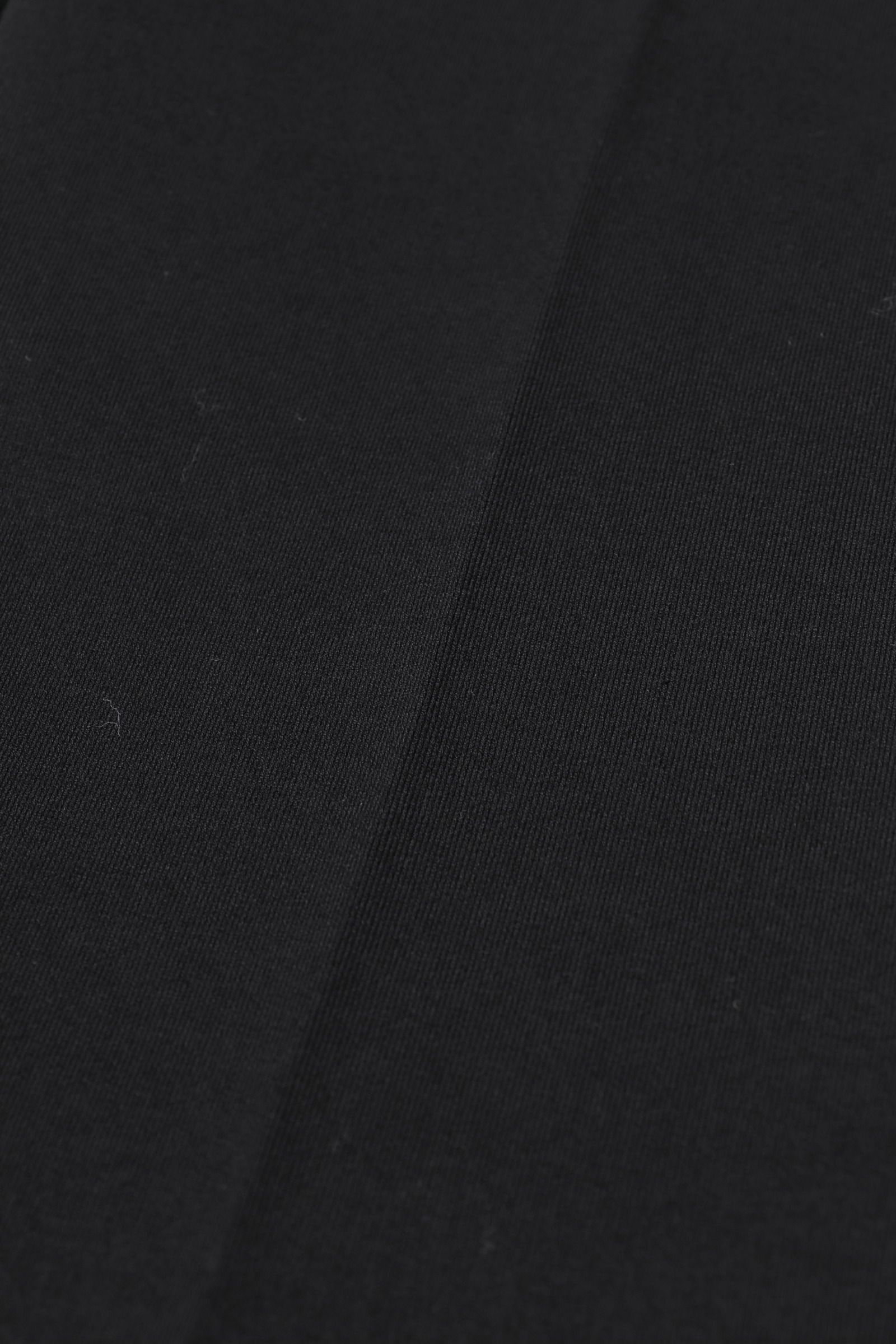 【セットアップあり】 ブラッシュドフリース コットン ストレッチ スラックス / ブラック NERO