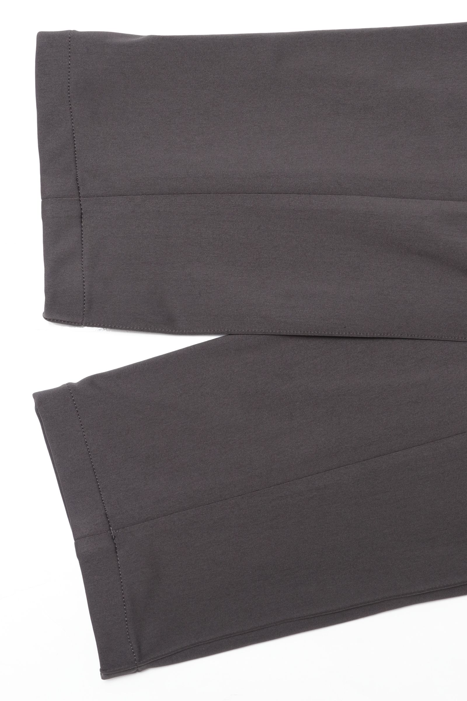 【セットアップあり】MALPENSA SHINE TRICOT マルペンサシャイントリコ ナイロンストレッチ ノープリーツ テーパード イージースラックス / CGRY チャコールグレー