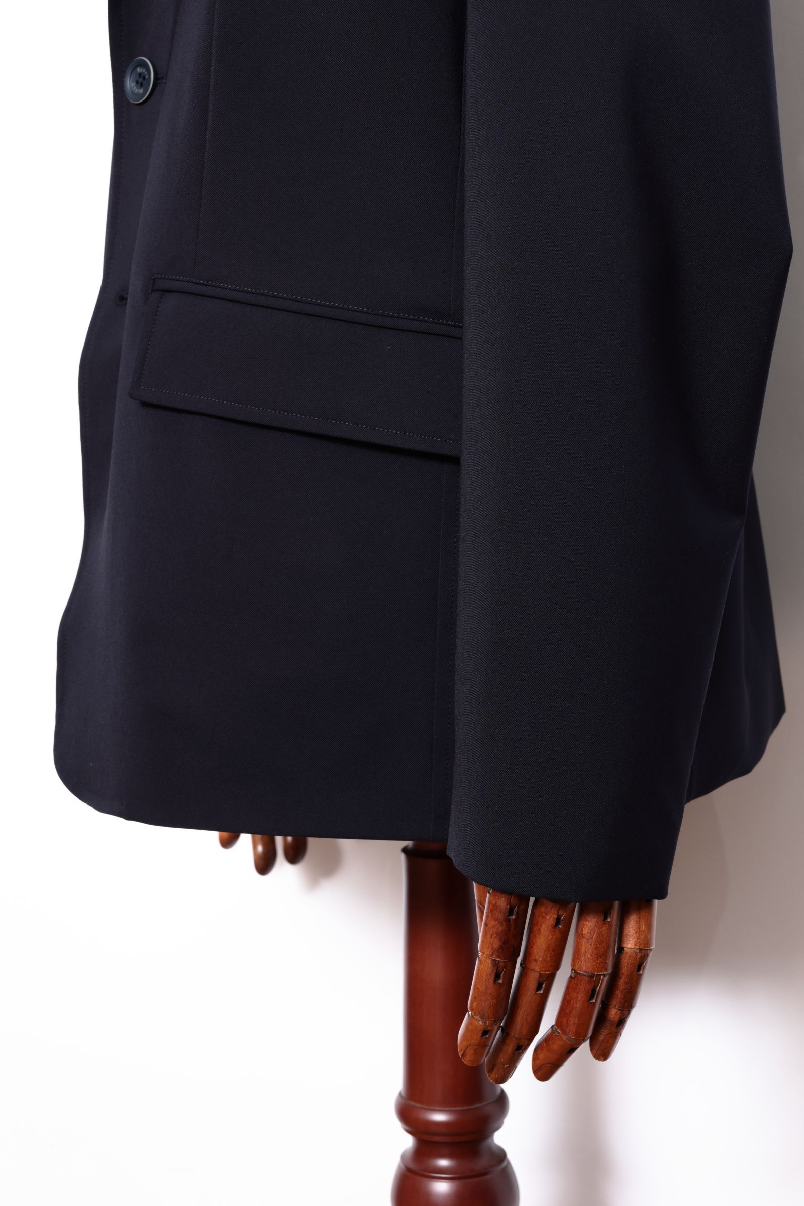 HERNO FLIGHT  テクノストレッチ  フーデッド 3B ジャケット / ネイビー 9210