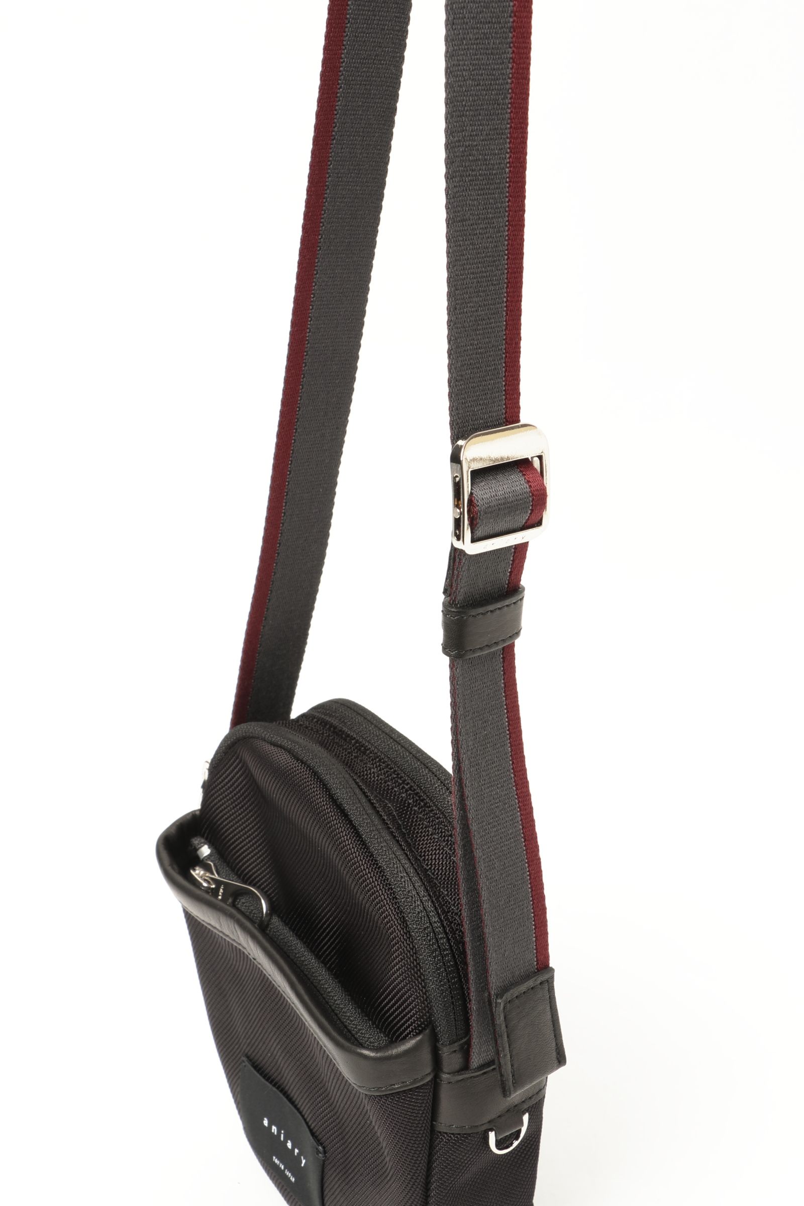 70-03000 Cordura Twill 1680D コーデュラナイロン ミニショルダーバッグ / ブラック