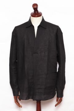 COLONY CLOTHING リネンカプリシャツを使用した上品リラックスコーデ