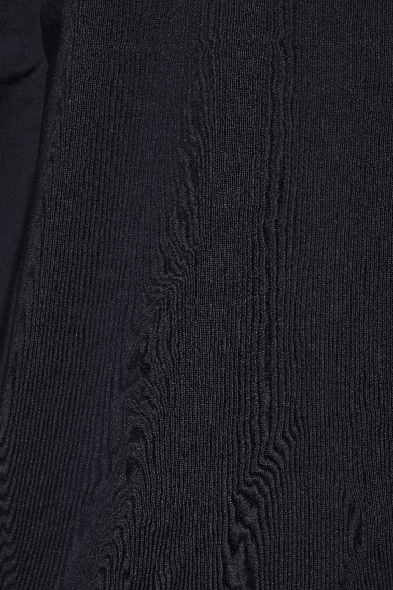 ストレッチジャージ リラックスシルエット パーカ / ブラック 9300